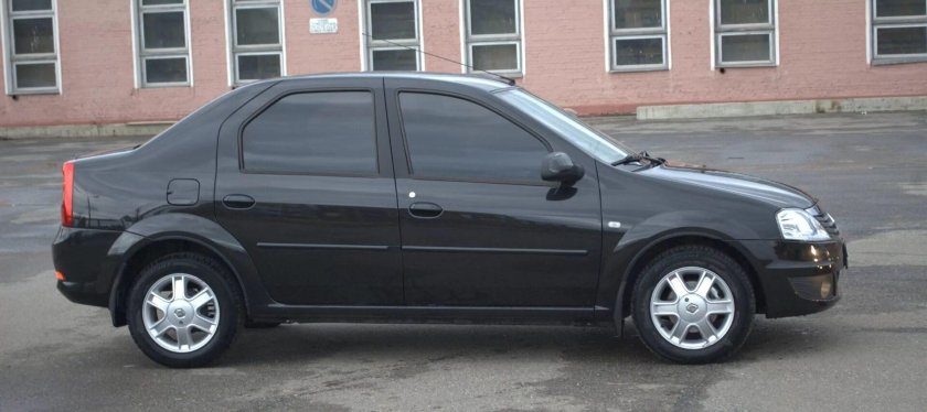 Рено Логан 1 черный