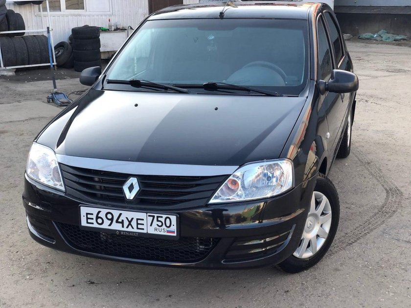 Рено Логан 1 черный