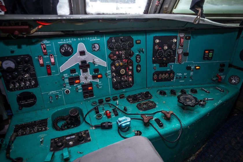 Приборная доска ил 76