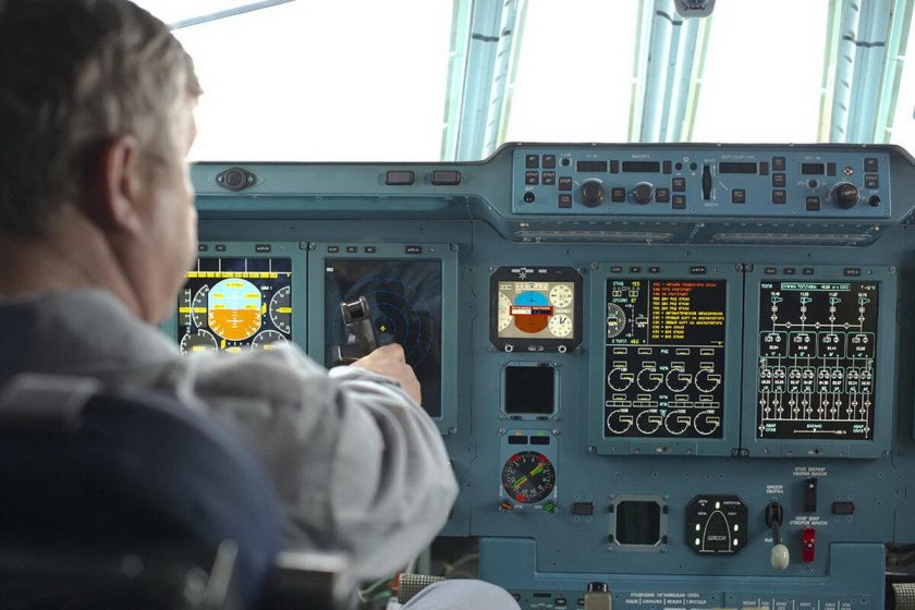 Кабина ил 76 внутри