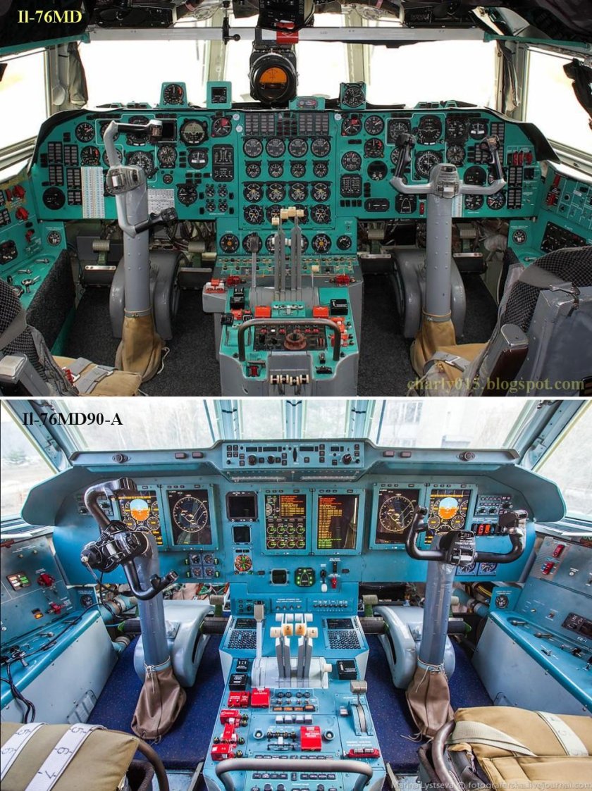 Ил 76 90а кабина