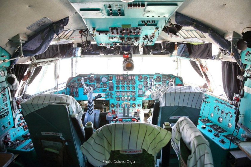 Ил-76 кабина