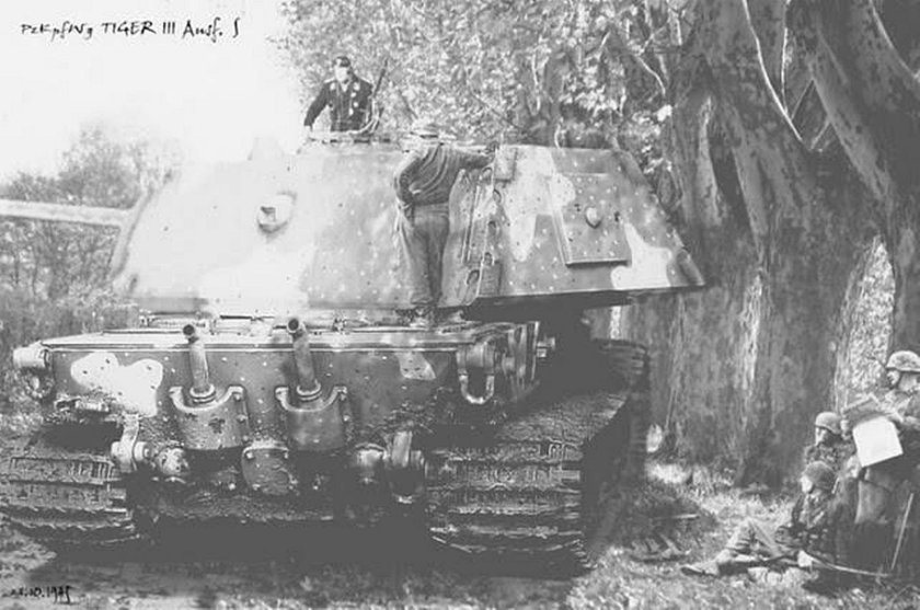 Немецкий танк е100 в реальности