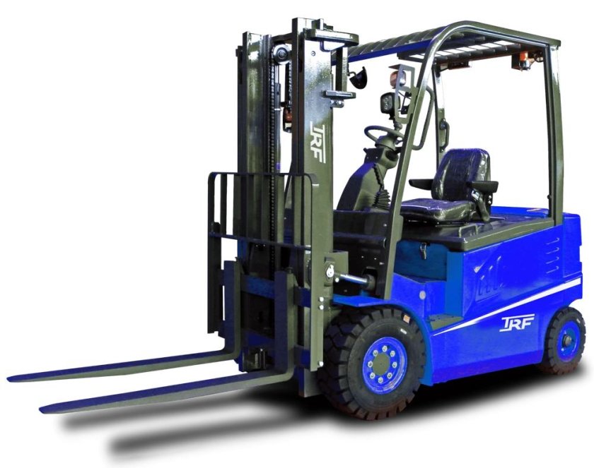 Электрический вилочный погрузчик