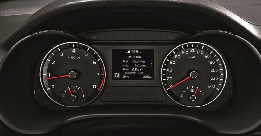 Kia Cerato 2021 приборная панель