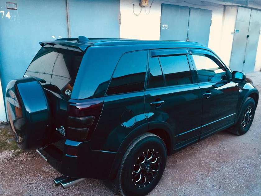 Suzuki Grand Vitara 2008 Tuning Black