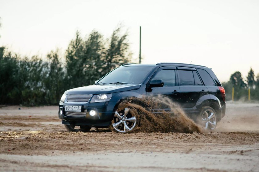 Suzuki Grand Vitara 2008 Tuning Black