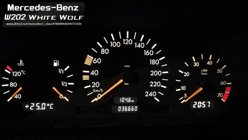 Панель приборов Мерседес 202