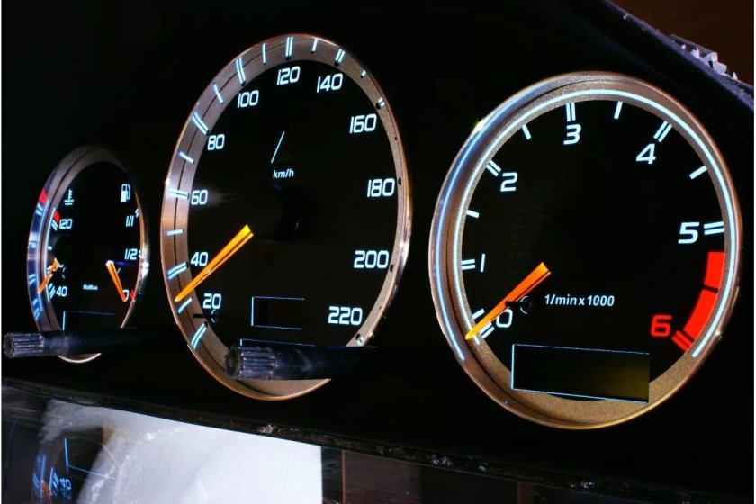 Подсветка приборной панели Мерседес w210