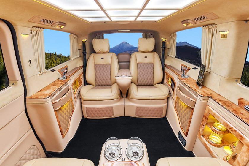 Мерседес v класс 2022 салон