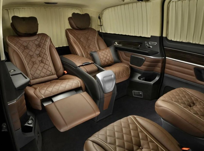 Mercedes Benz v class 2020 салон