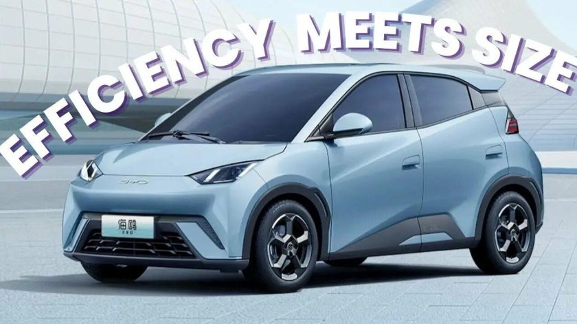 Byd seagull электромобиль