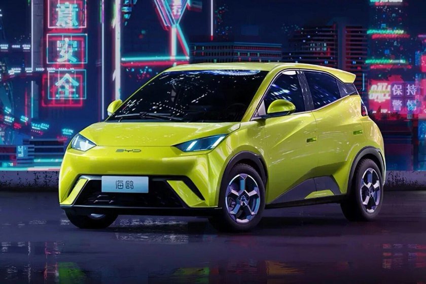 BYD электромобиль 2023