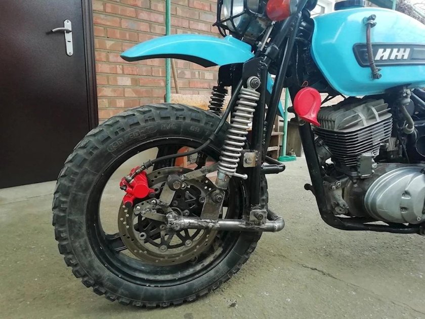 Маятниковая вилка на ИЖ Планета 5