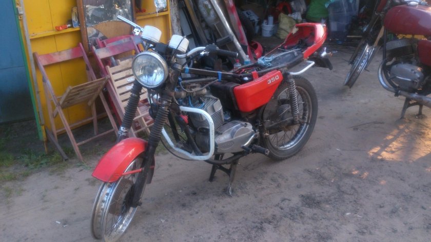 ИЖ С баком от явы 638