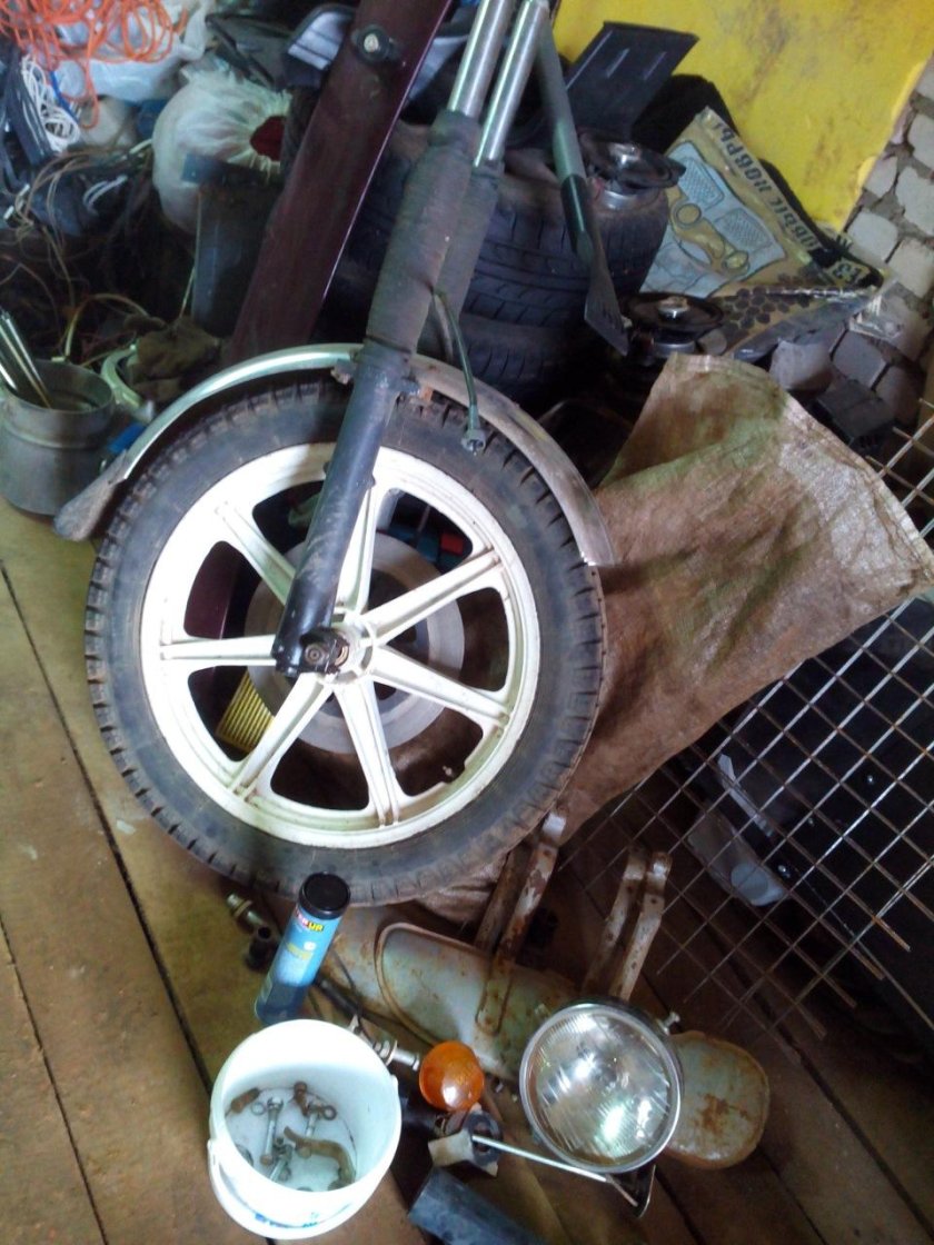 Пневмо вилка ИЖ Орион