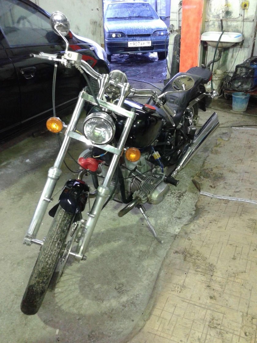 Вилка ИЖ Орион на Урал