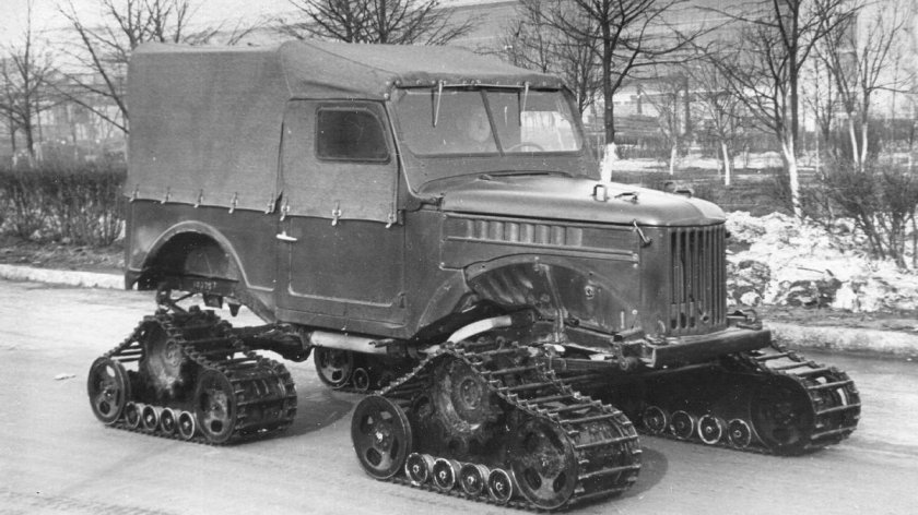 ГАЗ 69 гусеничный