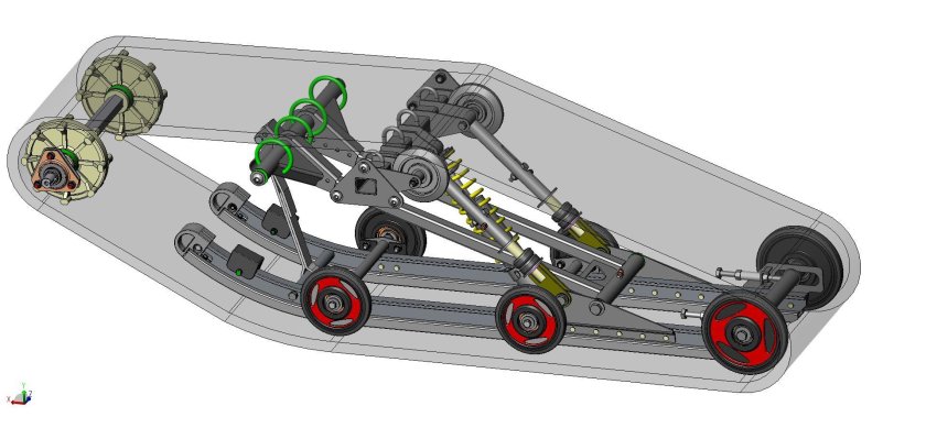Подвеска снегохода тайга барс 850