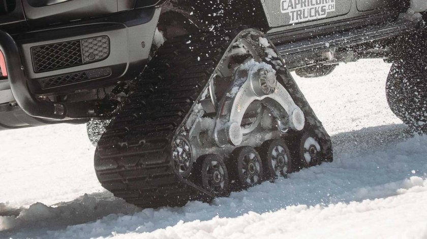 Delta 4x4 Мерседес на гусеницах