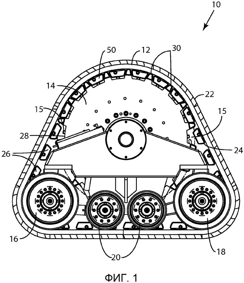 Гусеничный движитель гусеницы муравей