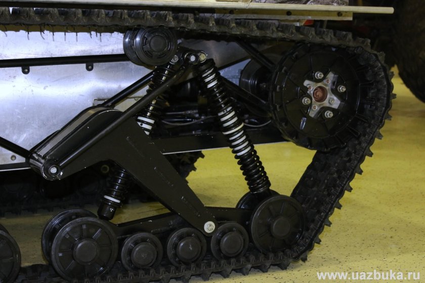 Самодельная гусеница для снегохода
