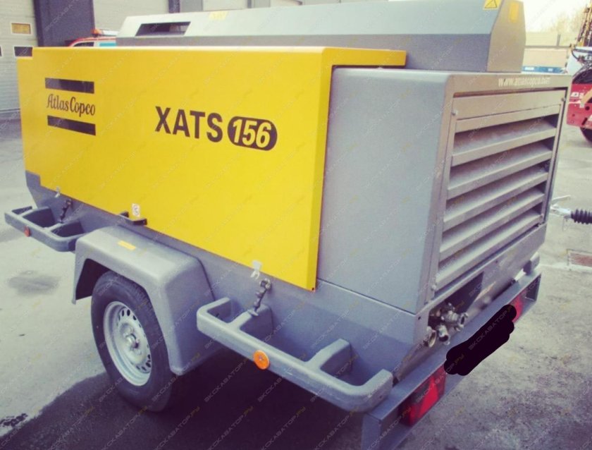 Воздушный компрессор Atlas Copco xats 156