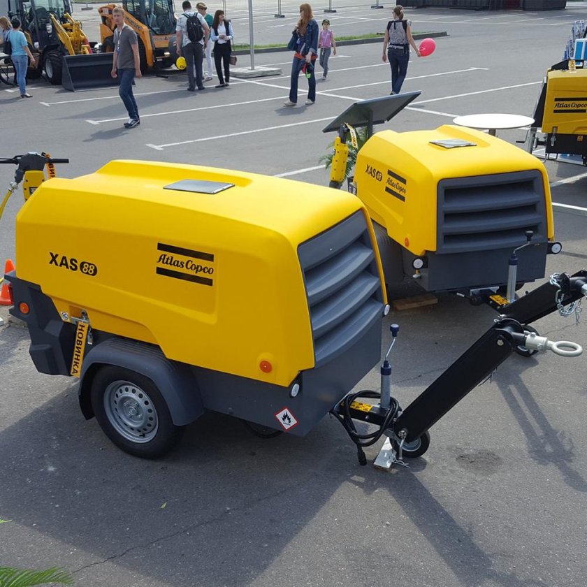 Дизельный компрессор Atlas Copco XAS 97