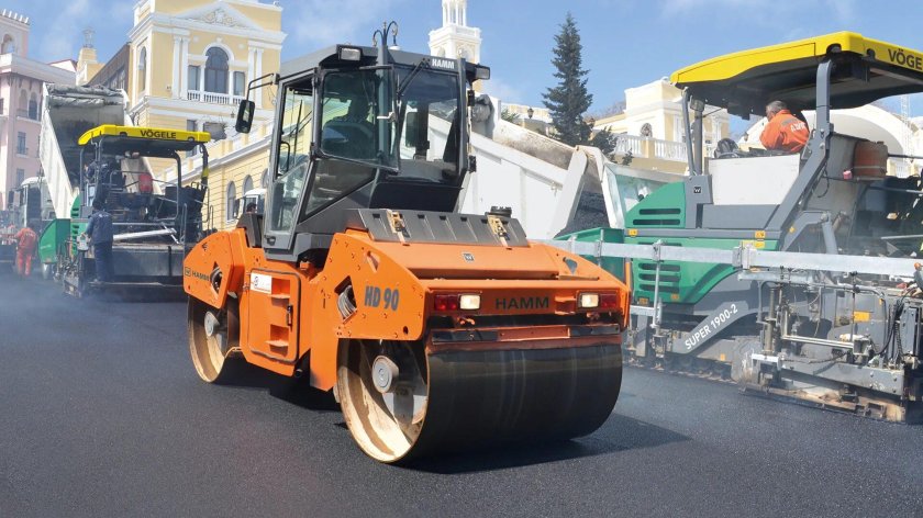Асфальтовый каток Hamm