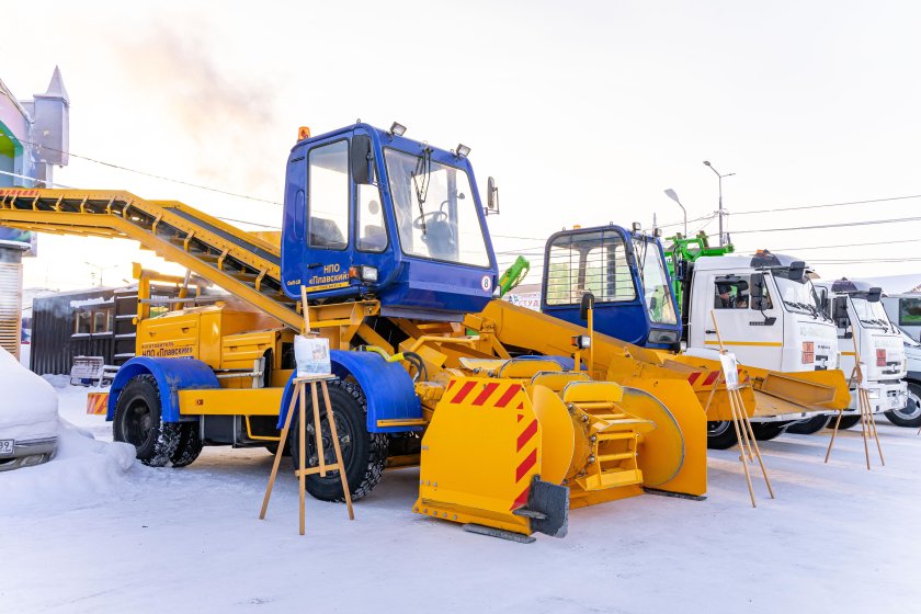 Выставка дорожной техники