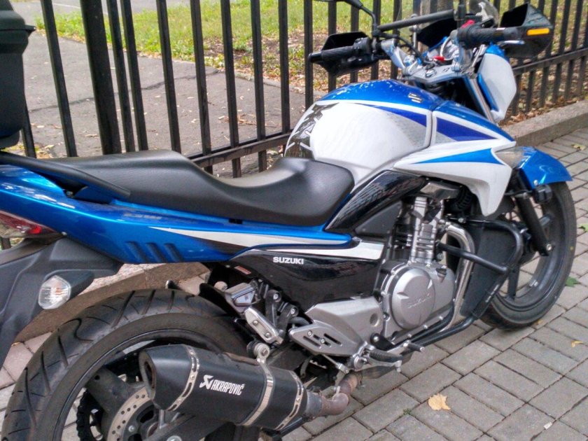 Suzuki GW 250 GSR 250 синий