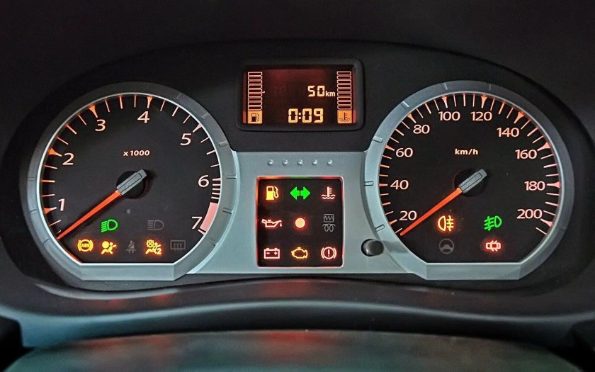 Щиток приборов Ларгус индикаторы