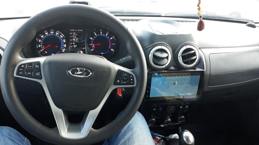 Приборная панель Лада Ларгус кросс 2021