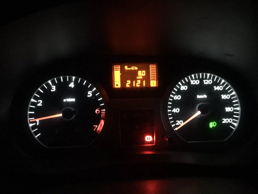 Панель приборов lada largus