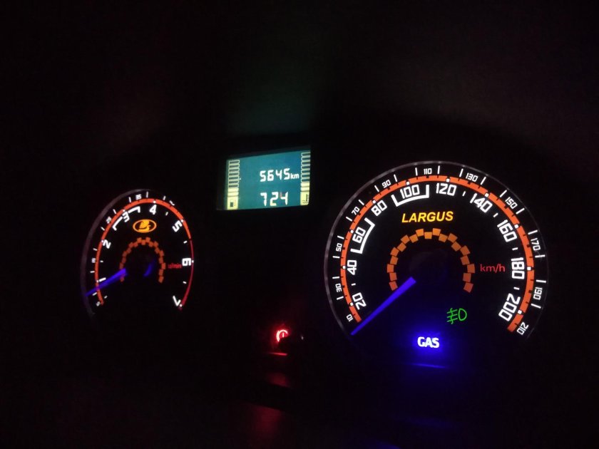 Ларгус приборная панель