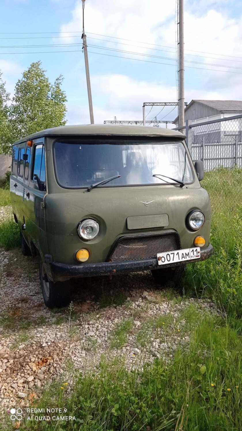 Автомобиль грузовой фургон УАЗ 390995 (к011хр123) (ПУ-6)