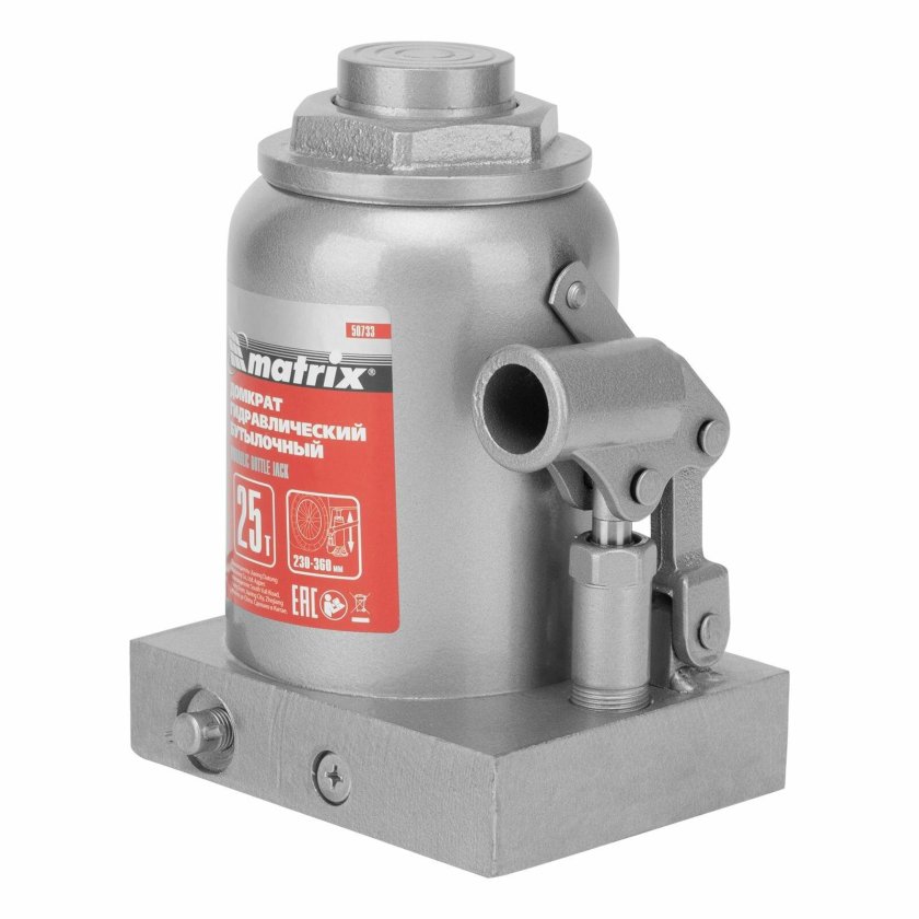 Matrix домкрат гидравлический бутылочный