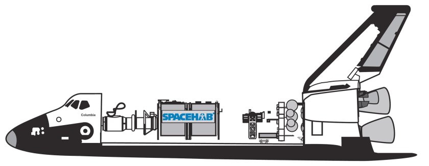 Space Shuttle чертеж