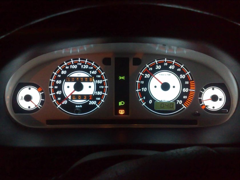 Skoda Felicia приборная панель