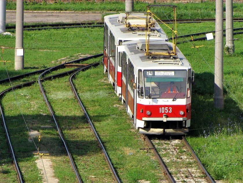 Трамвайная стрелка Самара
