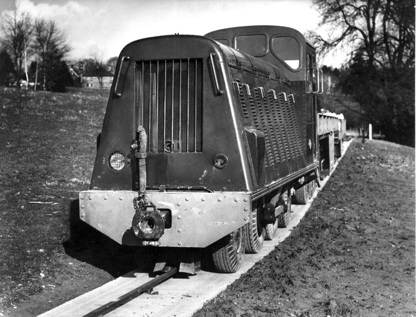 Безрельсовый паровоз