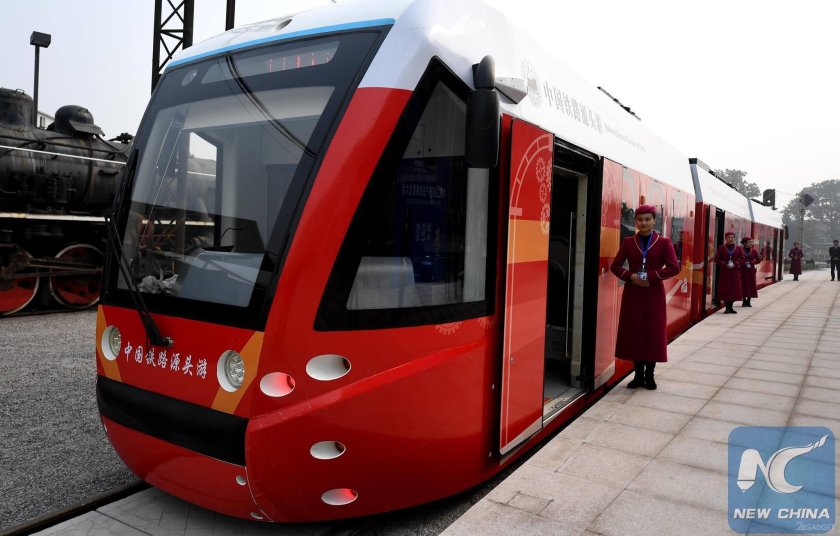 CRRC водородный трамвай