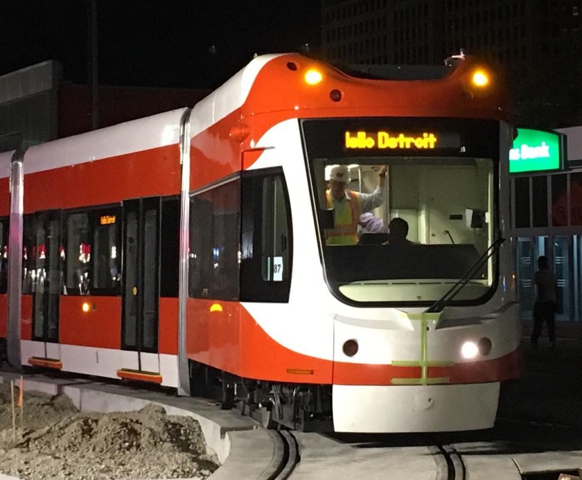 Детройт трамвай