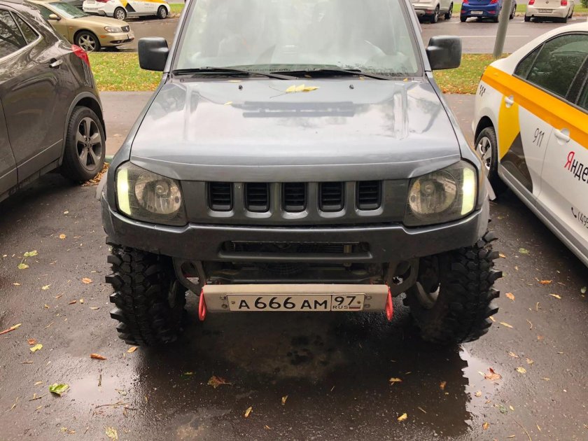 Bad boy Suzuki Jimny
