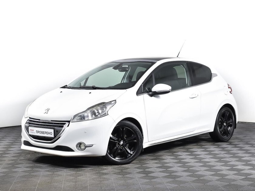 Пежо 208 белый