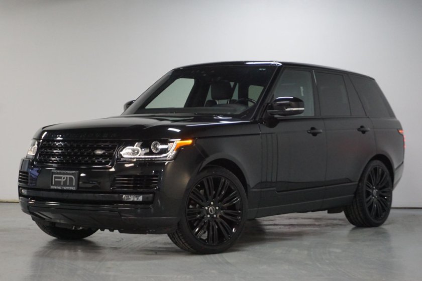 Рендж Ровер 2017 черный