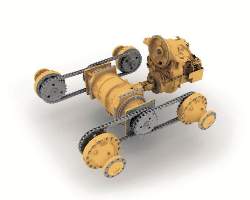 Тормозная система автогрейдер Caterpillar