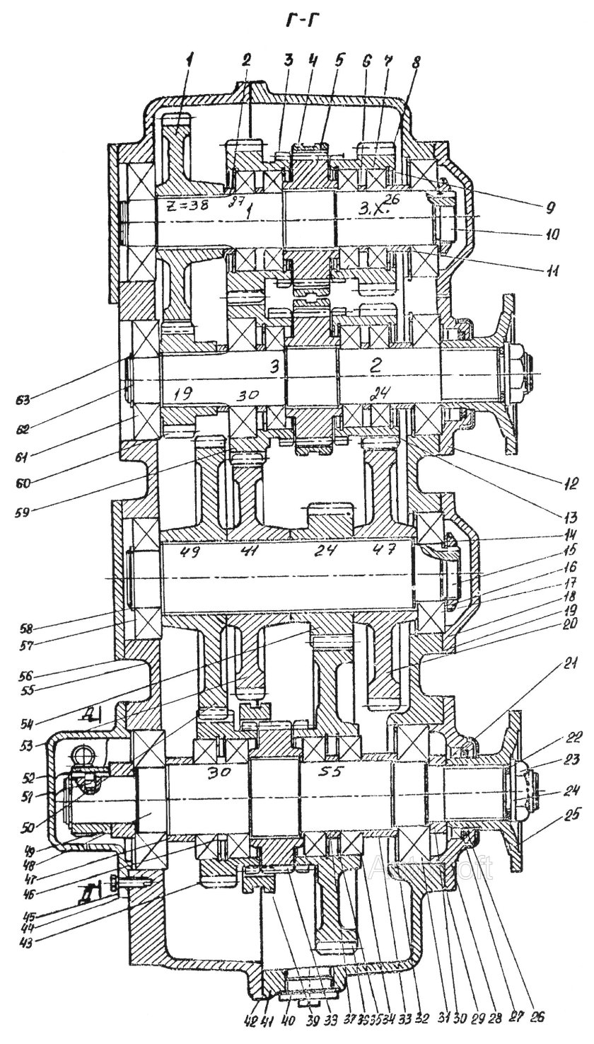 КПП грейдер ГС14.02