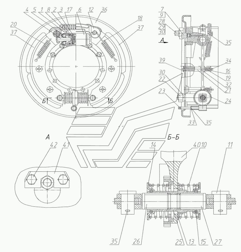 Тормозная система ГС 14.02
