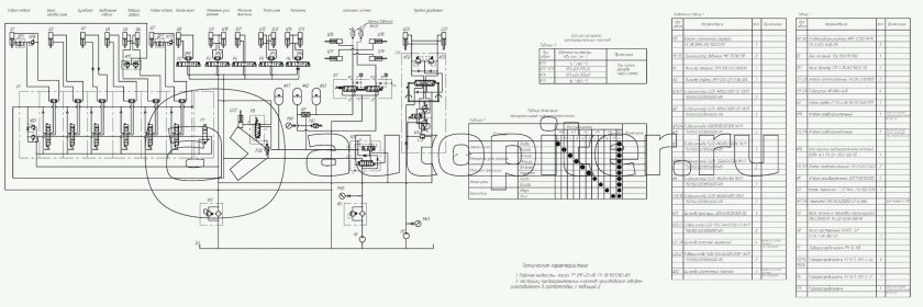 Гидравлическая система автогрейдера ГС-14.02